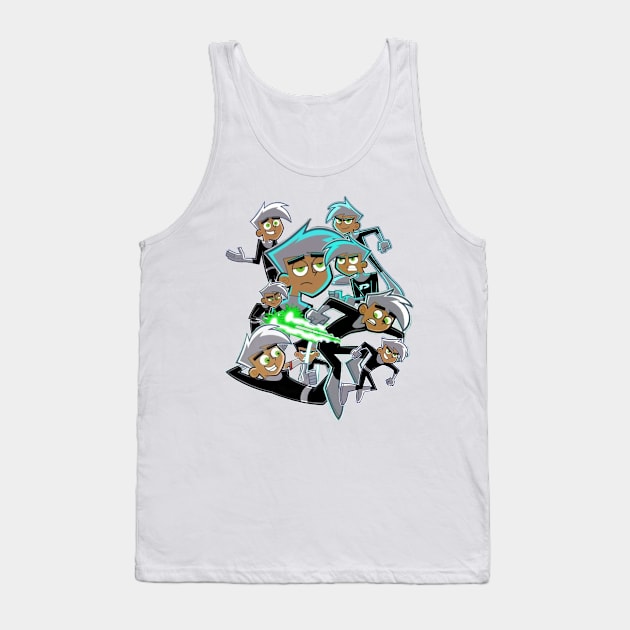 danny phantom Tank Top by thebeatgoStupid